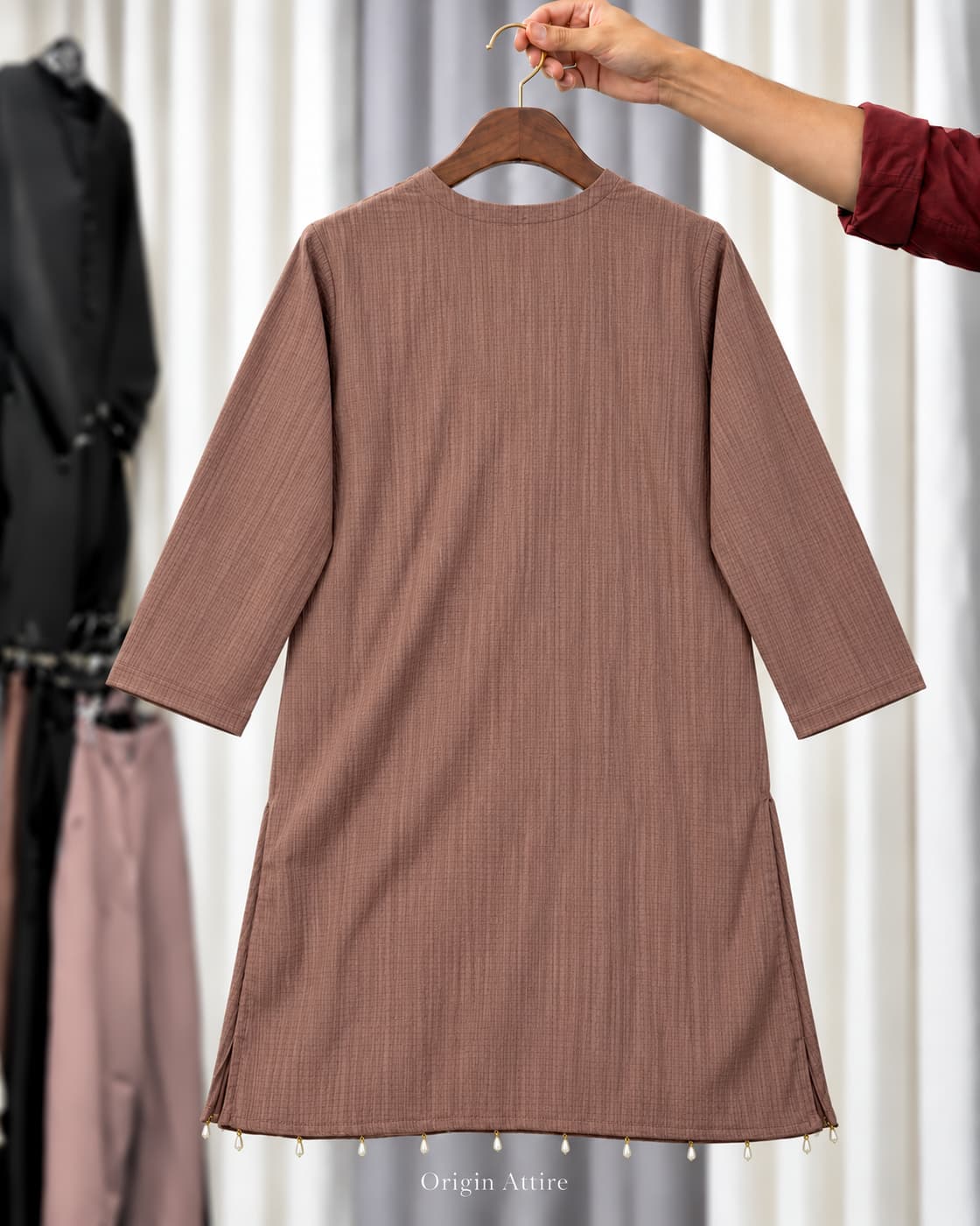 Mirror Embroidered Kurti 1