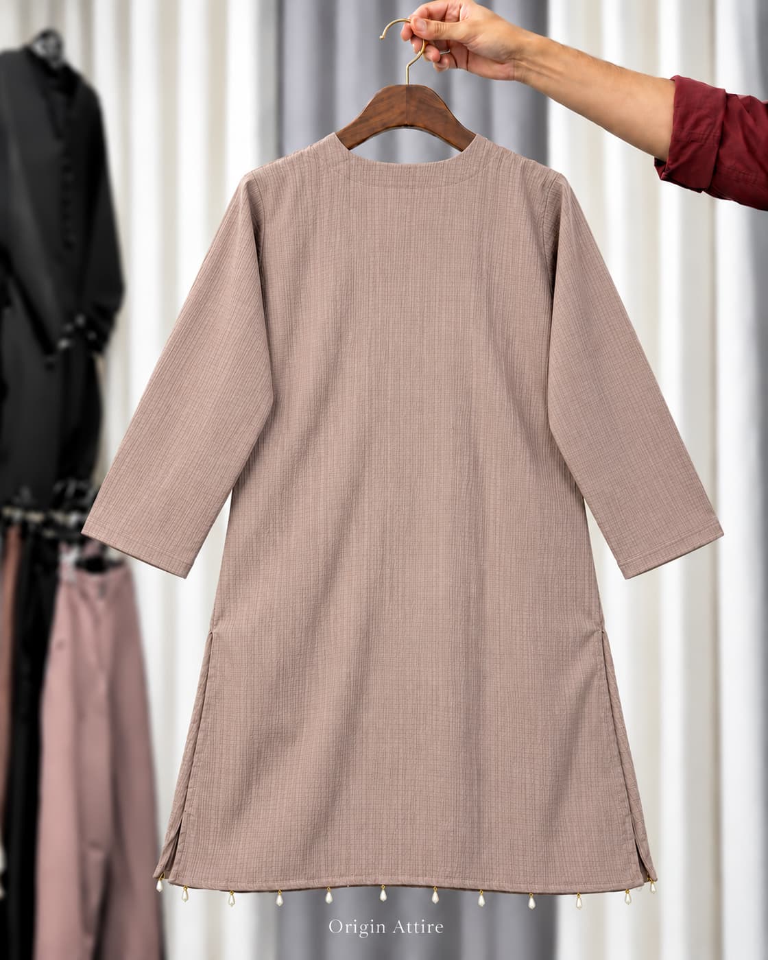 Mirror Embroidered Kurti 1